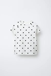 MODAL POLKA DOT T-SHIRT
