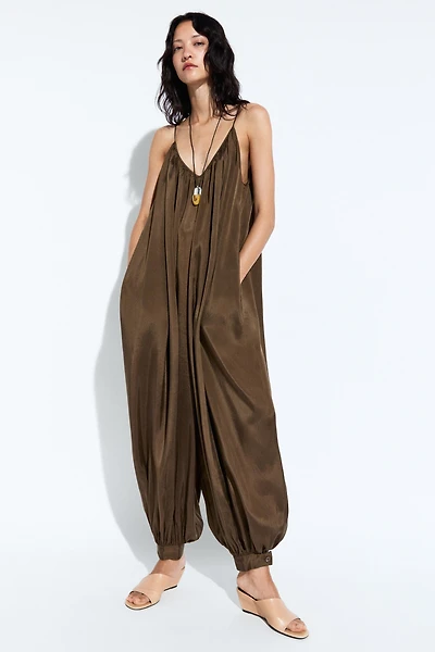 Combinaison fluide pantalon bouffant