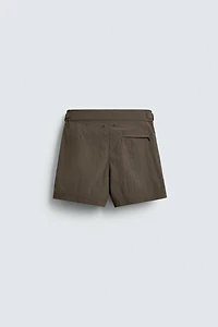 MID LENGTH BELT LOOP SWIMSUIT