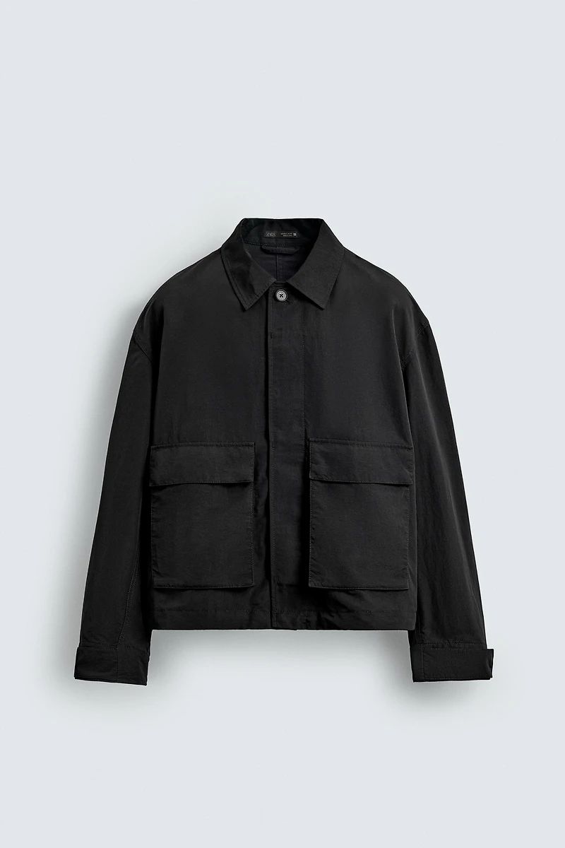 BOXY FIT POCKET JACKET