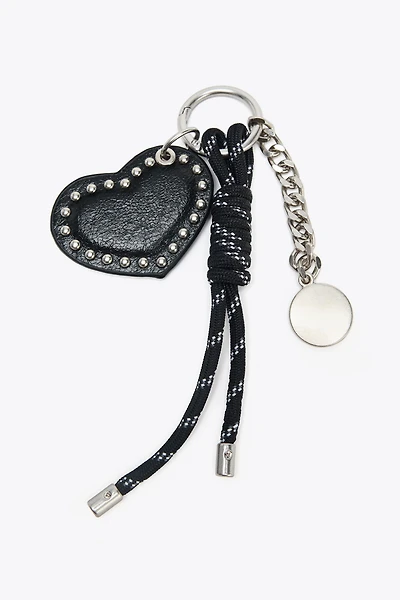 STUDDED HEART CHARM