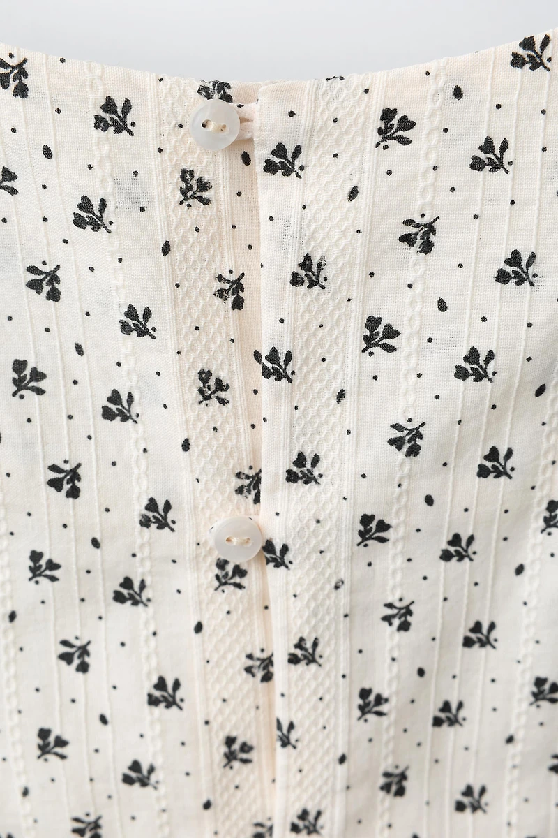 FLORAL PRINT DRESS