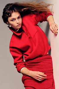 POCKET KNIT POLO SHIRT