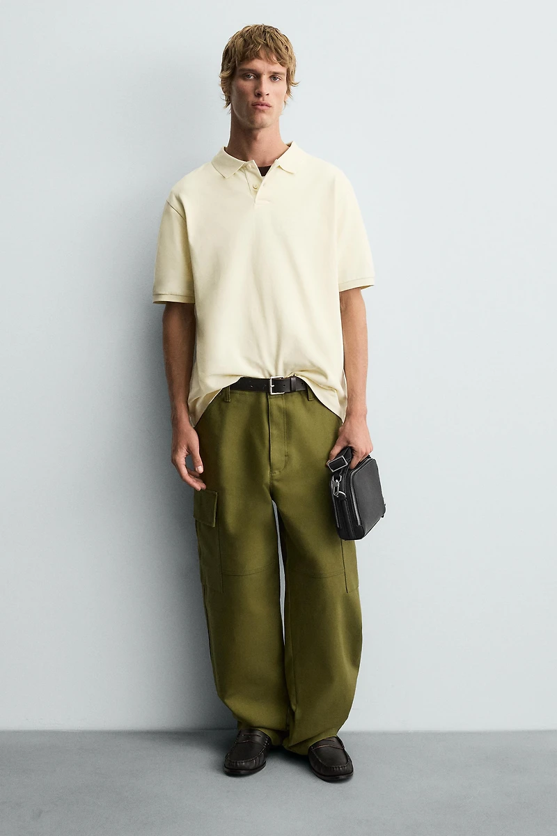 TEXTURED CROSSBODY BAG