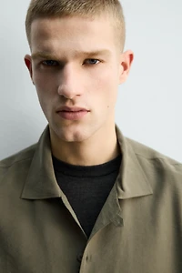 RELAXED FIT FLOWY SHIRT