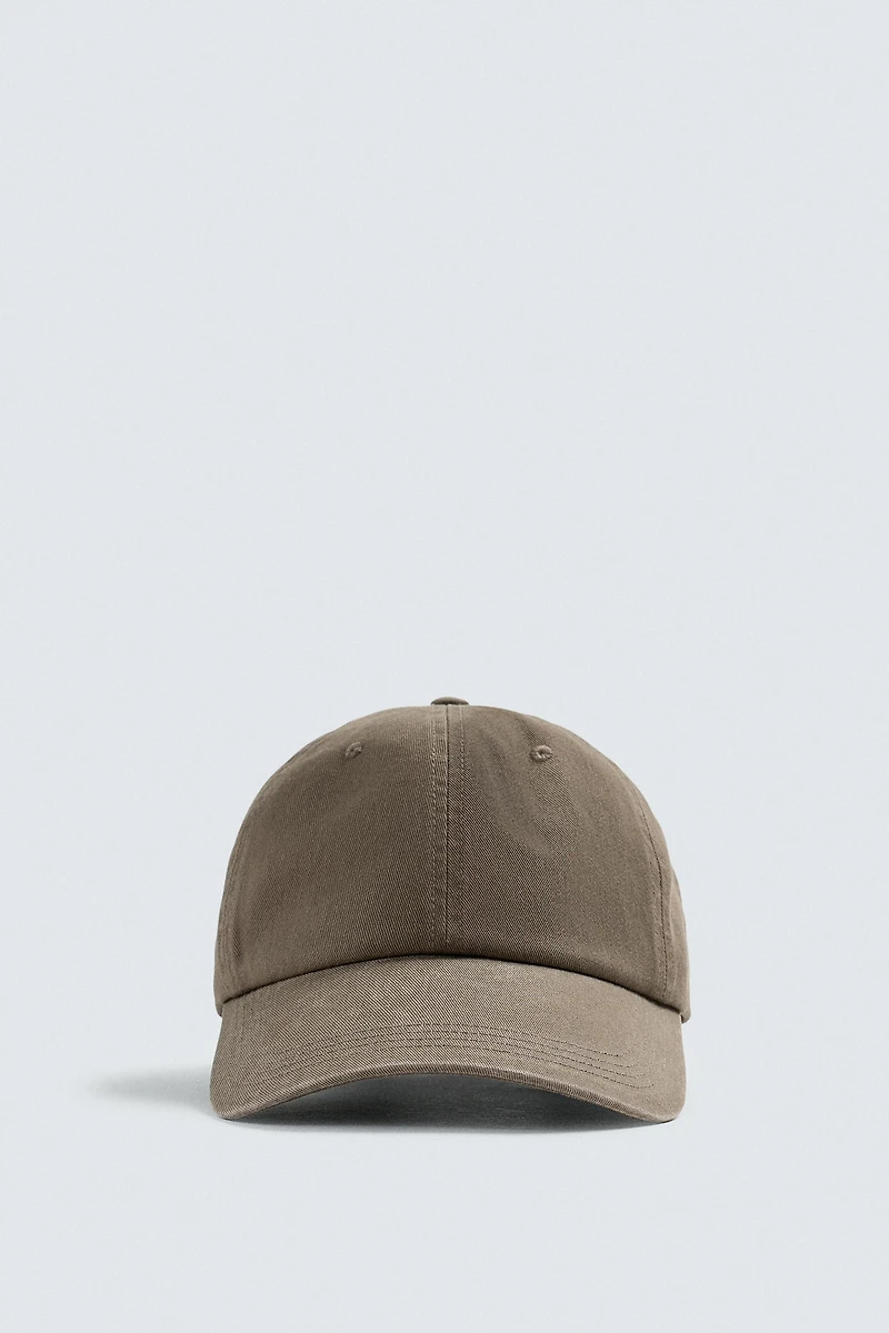 WASHED COTTON CAP