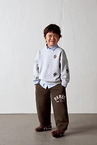 SWEAT AUX MOTIFS ANIMAUX BRODÉS