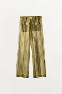 PANTALON À RAYURES ZW COLLECTION