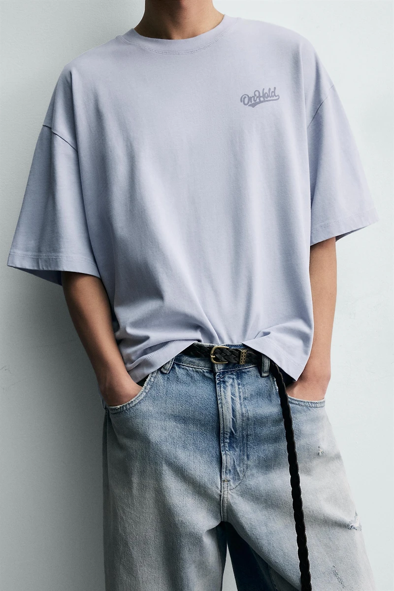 BOXY FIT PATCHES T-SHIRT