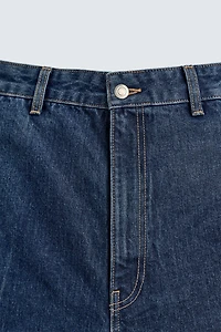 DENIM JORTS BERMUDA SHORTS HARRY LAMBERT FOR ZARA X DISNEY