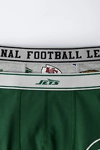 6-14 YEARS/ TWO-PACK OF NFL © OUTER STUFF BOXERS
