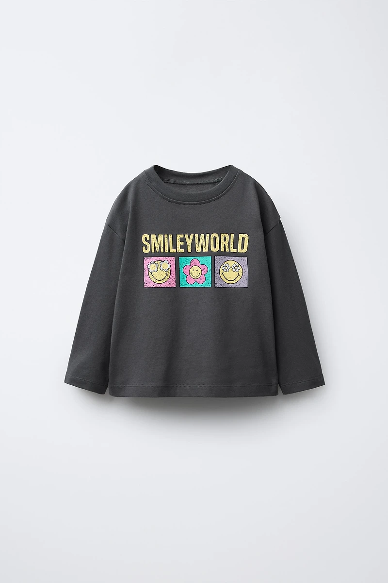 SMILEYWORLD® FLORAL T-SHIRT