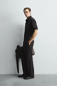 LIMITED EDITION FLOWY WOOL SHIRT