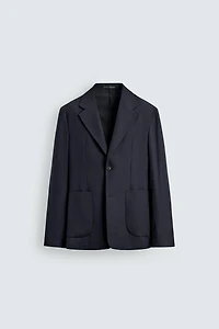 VESTE STRUCTURÉE COUPE DÉCONTRACTÉE