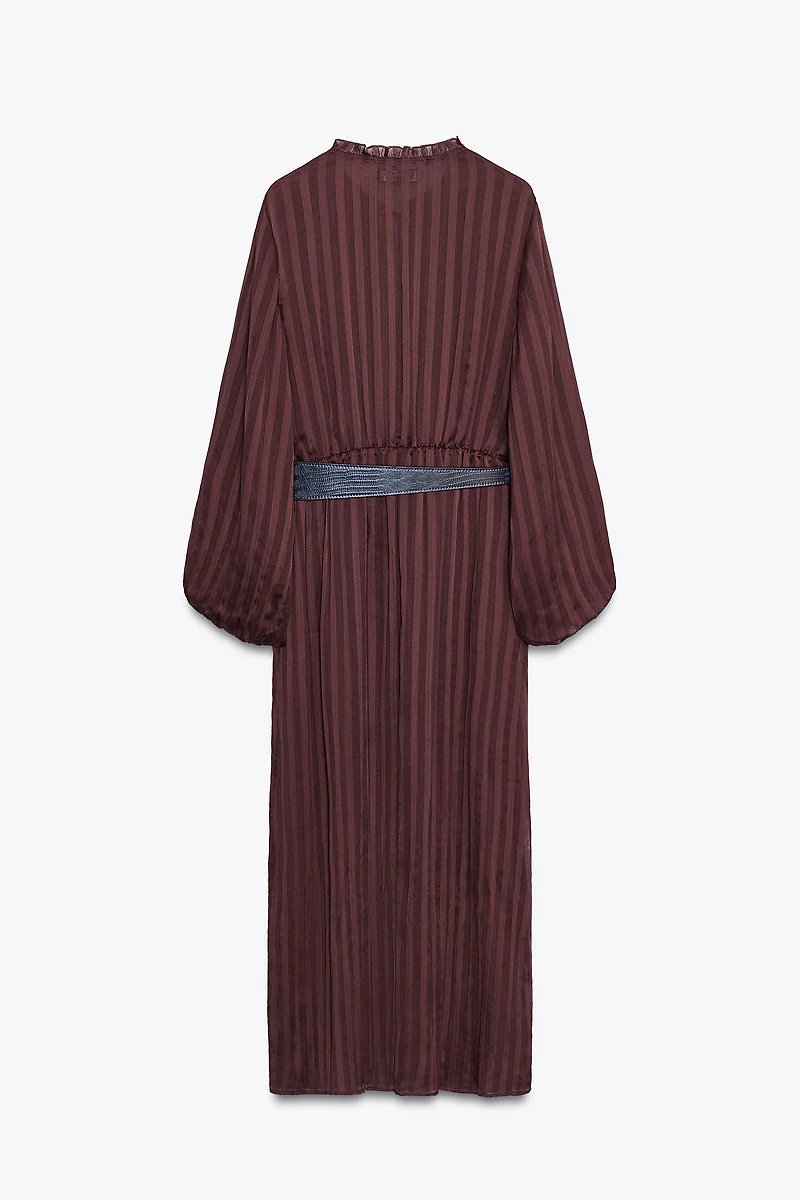 MIDI BELT DRESS