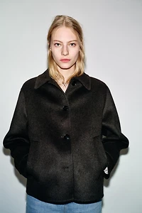 SHORT WOOL COAT