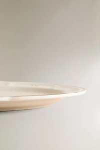 FLORAL PORCELAIN SERVING DISH