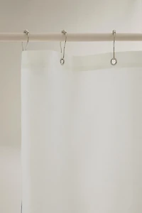 RIDEAU DE DOUCHE OVERLOCK
