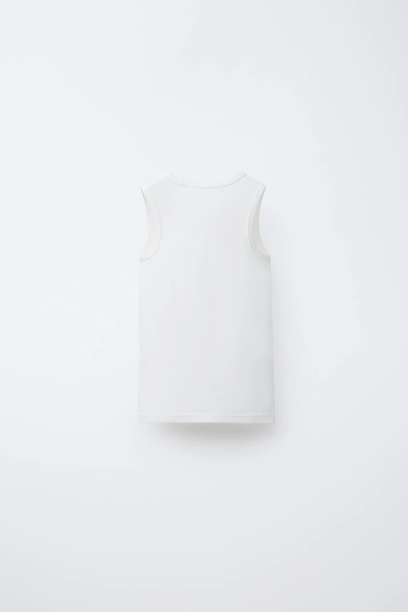 2-6 YEARS/ THREE-PACK OF BASIC SLEEVELESS T-SHIRTS