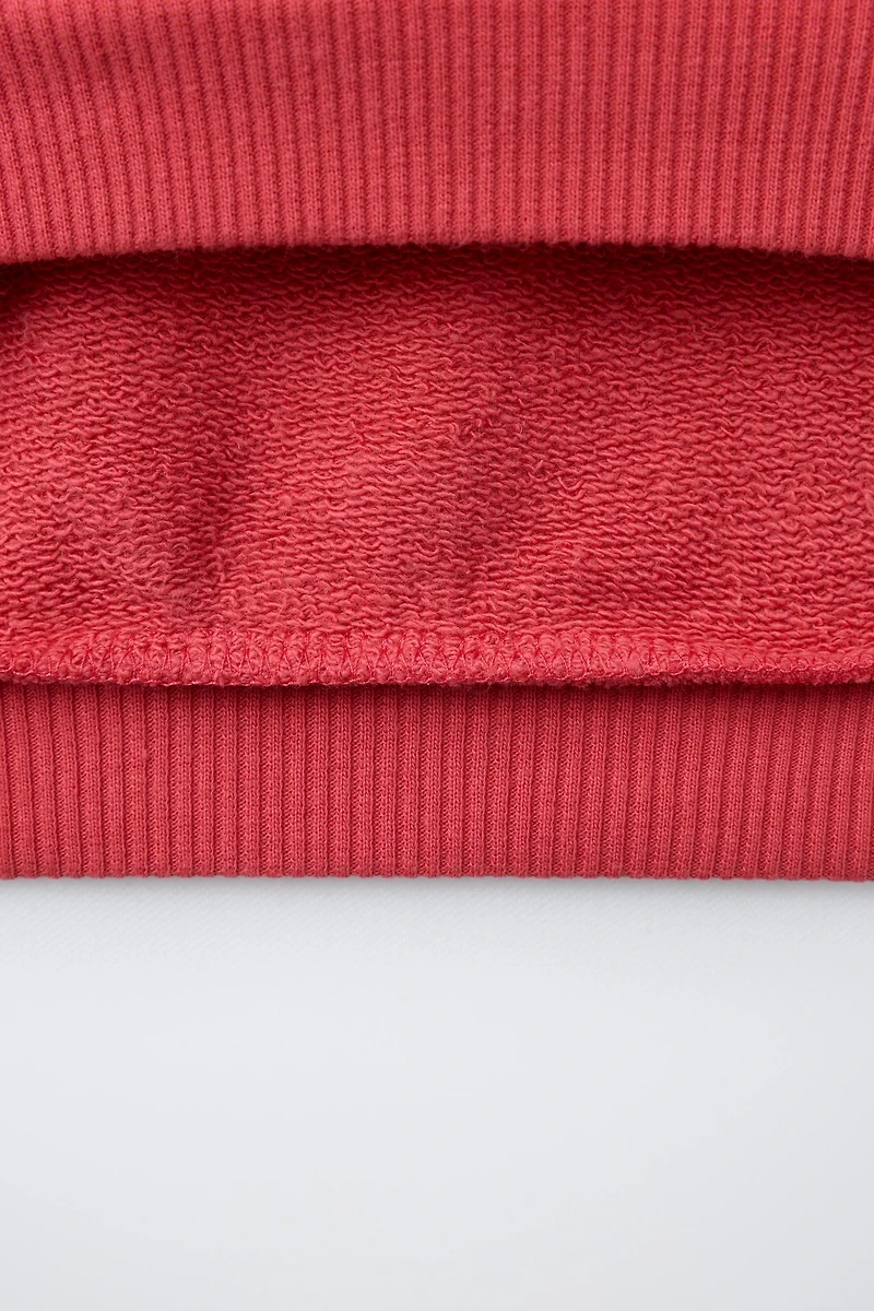 PALM EMBROIDERED SWEATSHIRT