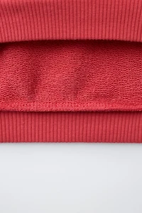 PALM EMBROIDERED SWEATSHIRT