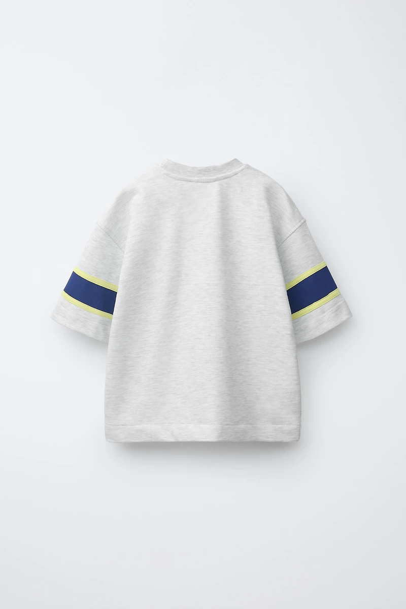 JOGGING TEXT T-SHIRT