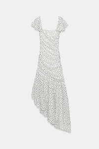 POLKA DOT MIDI DRESS