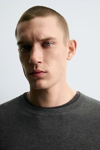 VISCOSE BLEND SWEATER