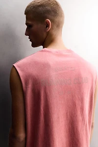 COTTON RUNNING TANK TOP