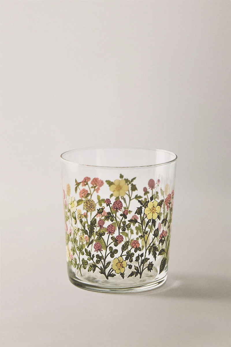 VERRE EN VERRE DÉCALCOMANIE