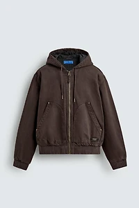 VESTE MATELASSÉE À CAPUCHE