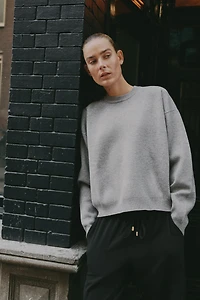 CUFFED HEM PANTS