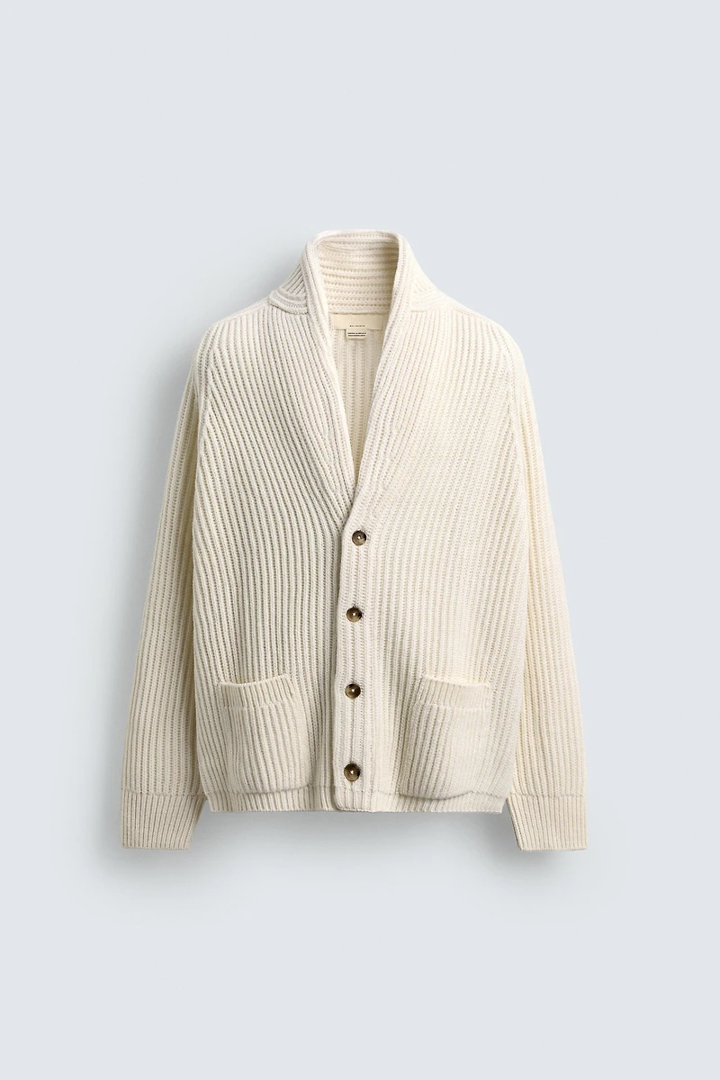 TEXTURED CARDIGAN LIMITED EDITION