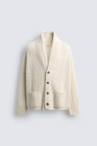 TEXTURED CARDIGAN LIMITED EDITION