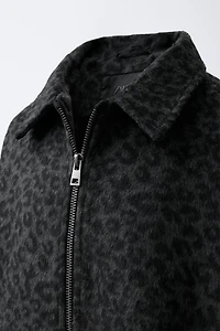 ANIMAL PRINT CLOTH JACKET