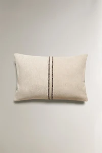 LINED THROW PILLOW COVER