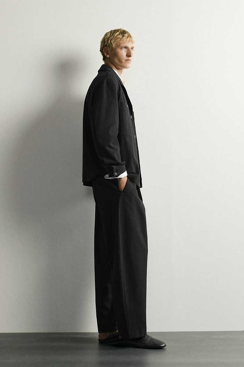 RELAXED FIT POCKET OVERSHIRT