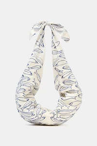 BOW PRINT BAG