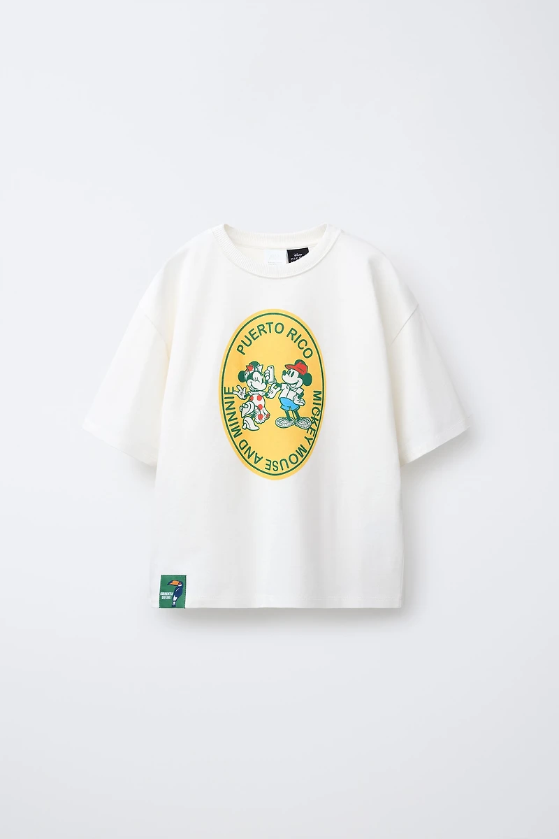 MICKEY AND MINNIE MOUSE © DISNEY PRINT T-SHIRT