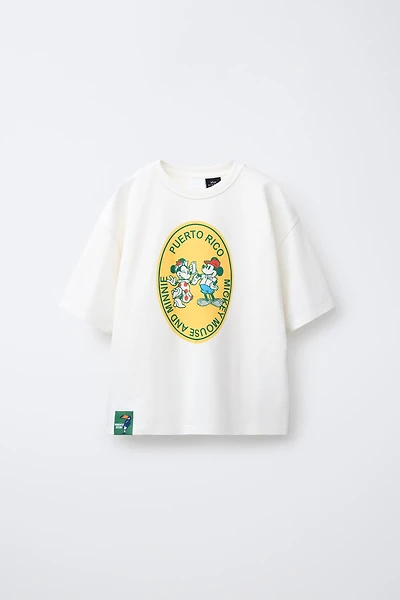 MICKEY AND MINNIE MOUSE © DISNEY PRINT T-SHIRT
