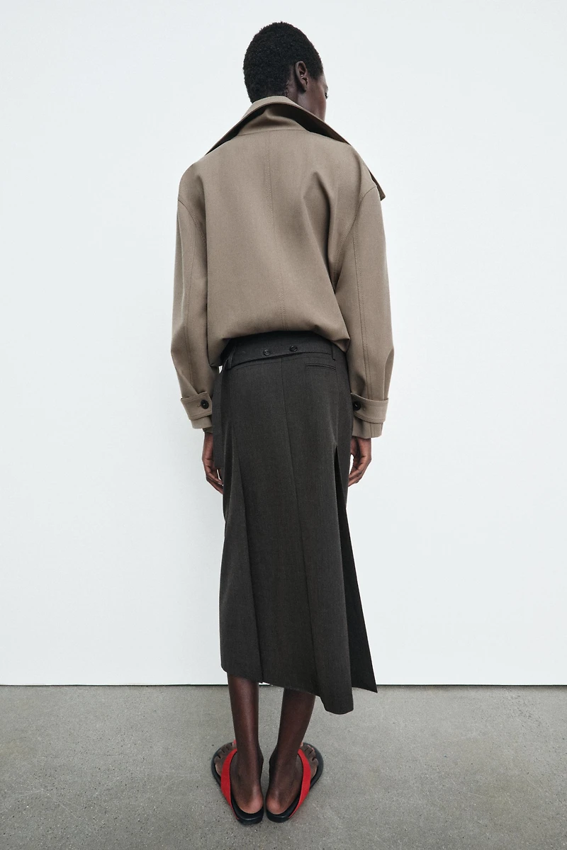 ZW COLLECTION STRAIGHT MIDI SKIRT
