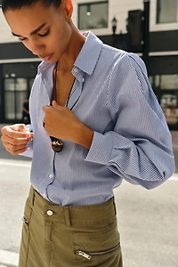 STRIPED COTTON SHIRT