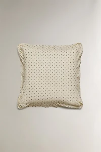 CHILDREN'S FLORAL PRINT PILLOWCASE WITH RUFFLE