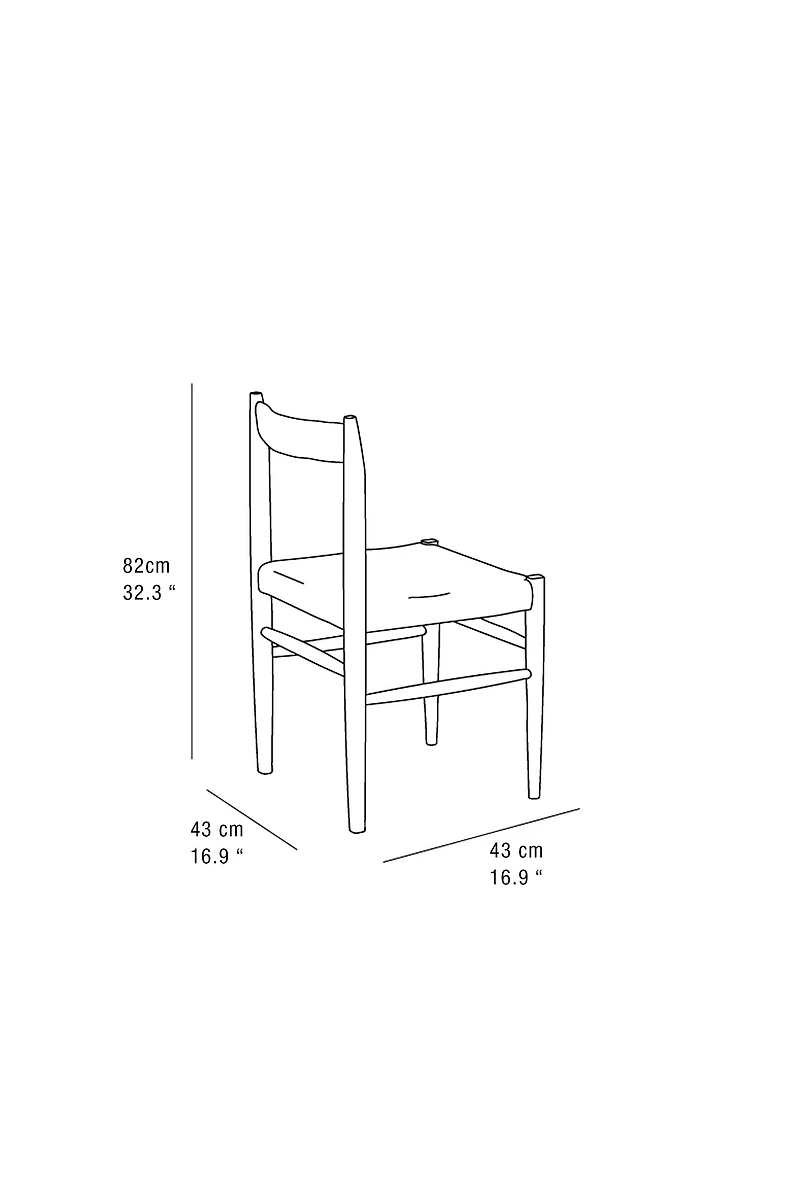 CHAISE BOIS DE FRÊNE