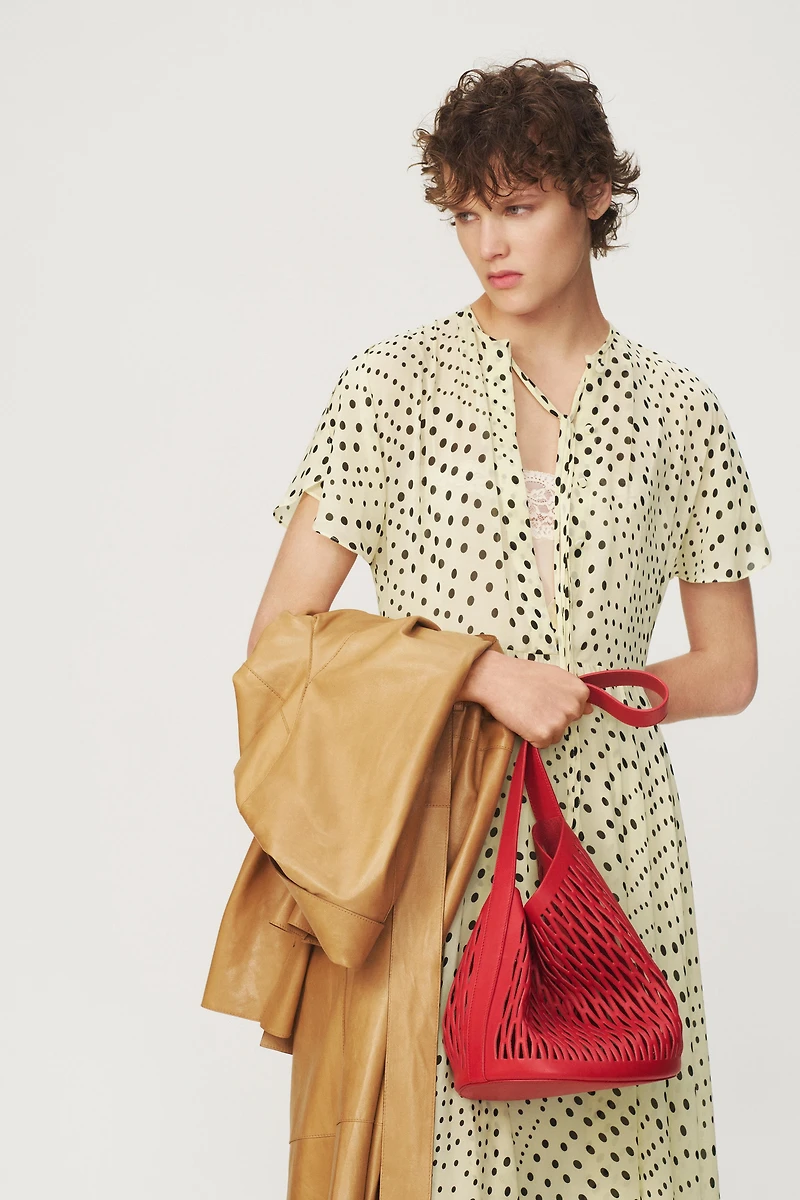 POLKA DOT DRESS - THE ITEM ZARA WOMAN