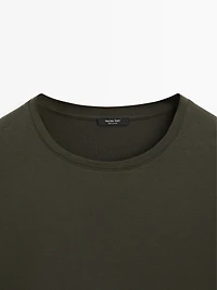 100% mercerised cotton T-shirt