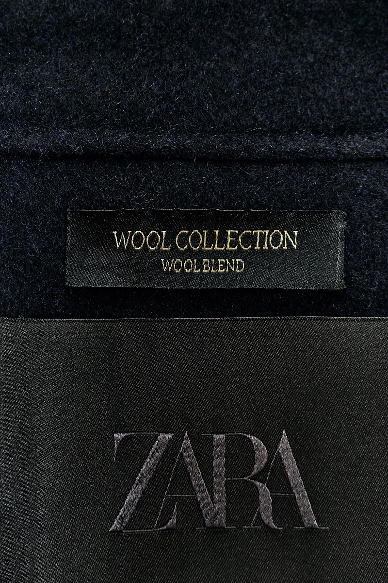CAPE OVERSIZE AVEC LAINE ZW COLLECTION ÉDITION LIMITÉE
