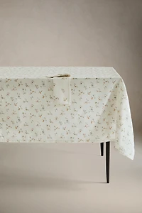 SMALL FLORAL PRINT TABLECLOTH