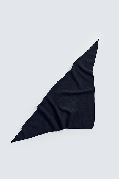 BANDANA EN MAILLE 100 % LAINE