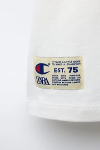 CHAMPION ® X ZARA PATCH T-SHIRT